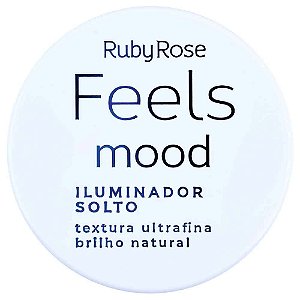Pó Iluminador Solto Mood 7g Ruby Rose