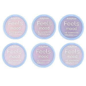 Pó Compacto Feels Mood 10g Ruby Rose