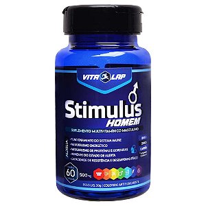 Stimulus Homem Suplemento Masculino 60 Cápsulas La Pimienta
