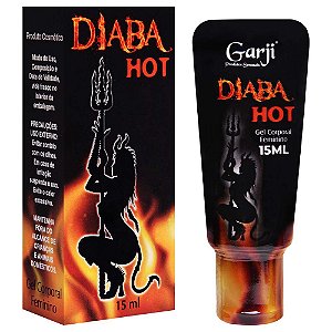 Diaba Hot Excitante Feminino Bisnaga 15ml Garji