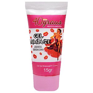 Lambuze Gel Comestível Térmico 15g 40graus