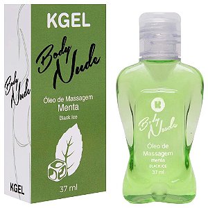 Body Nude óleo Comestível Black Ice 37ml Kgel
