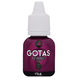 Femme Hot Gotas Excitante Feminino 15ml Kgel