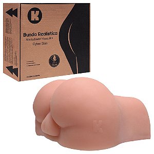 Bunda Realística Com Saco Masturbador Cyber Kgel