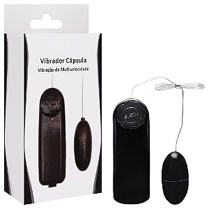 Vibrador Cápsula Bullet Multivelocidade Sexy Import