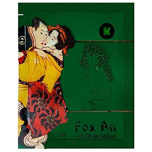 Sachê Fox An Gel Anestésico Anal 5g Kgel