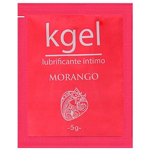 Sachê Lubrificante íntimo Morango 5g Kgel