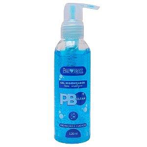 Pb Clean Gel Higienizador Bactericida 120ml Pau Brasil