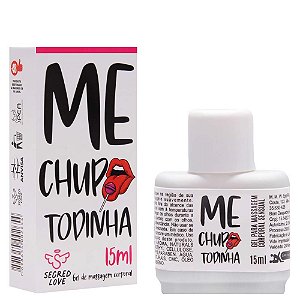 Gel Me Chupa Todinha Tatoo 15ml Segred Love