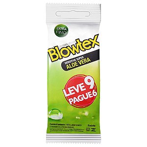 Preservativo Sensitive Super Aloe Vera 06 Unidades Blowtex