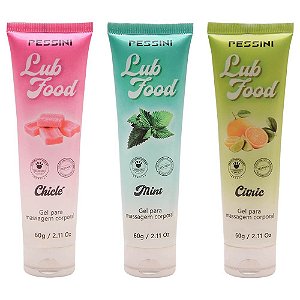 Lub Food Lubrificante Beijável 60g Pessini