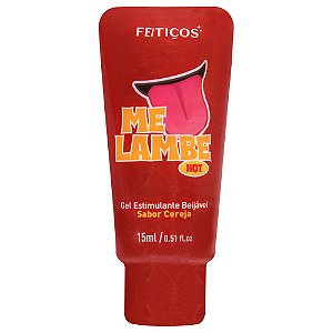 Me Lambe Hot Gel Estimulante Beijável 15g Feitiços