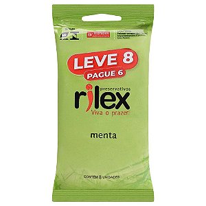 Preservativo Menta 06 Unidades Rilex