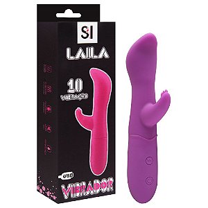 Vibrador Ponto G Laila Recarregável Sexy Import