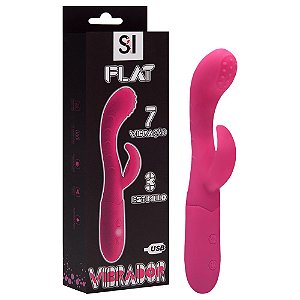 Vibrador Ponto G Flat Recarregável Sexy Import