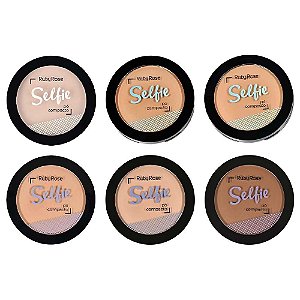 Pó Compacto Selfie 10,5g Ruby Rose