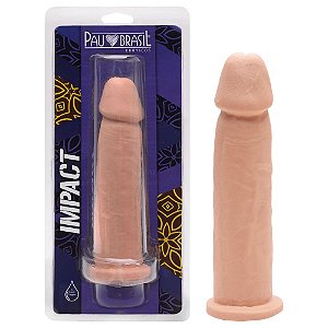 Pênis De Borracha Maciço 17,5 X 3,7cm  Pau Brasil