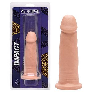Pênis De Borracha Maciço 14,5 X 3,6cm  Pau Brasil