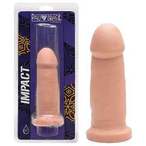 Pênis De Borracha Maciço 15,2 X 3,9cm  Pau Brasil