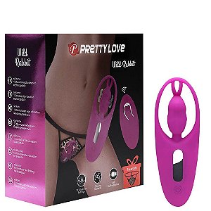 Calcinha Vibratória Wireless Wild Rabbit Vipmix