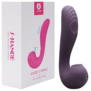 Vibrador Ponto G 8 Pulsações Angels Wings S-hande Sexy Import