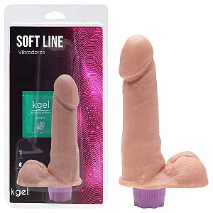 Vibrador Usb Recarregável 17,5 X 3,8cm 10 Vibrações Kgel