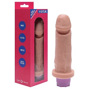 Vibrador Usb Recarregável 17 X 4cm 10 Vibrações Kgel