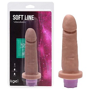 Vibrador Usb Recarregável 15,5 X 3,7cm 10 Vibrações Kgel