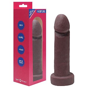 Pênis Vibrador Cyber Vertebrado 15,5 X 3,7cm Kgel
