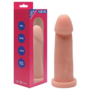 Pênis Vibrador Cyber Vertebrado 19 X 5cm Kgel