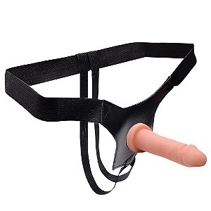 Cinta Com Pênis Cyber Vertebrado 17,5 X 3,8cm Kgel