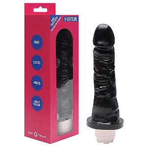 Pênis Vibrador Multivelocidade 17,5 X 3,8cm Kgel