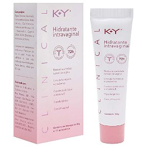 K-y Hidratante Vaginal 30g 10 Aplicadores Ky