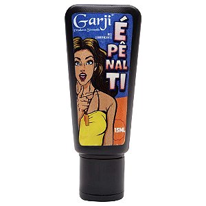 Futebol é Pênalti Lubrificante 15ml Garji