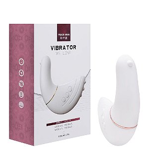 Vibrador Pontas Duplas 10 Modos We Love Vipmix