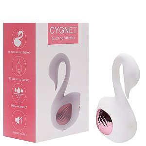 Vibrador Cisne 10 Vibrações E Pulsações Vipmix