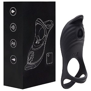 Anel Peniano Estimulador Clitóris 5 Pulsações Vipmix