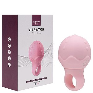 Anel Magic Ring Vibrator Recarregável Lilo Vipmix