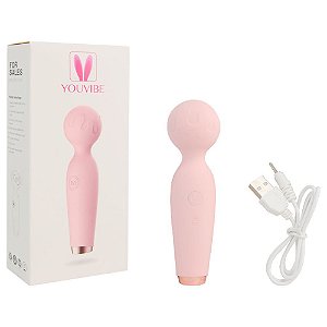 Vibrador Varinha Mágica 10 Modos Recarregável Vipmix