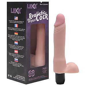 Pênis Vibrador Multivelocidades 18 X 3,8cm Vipmix