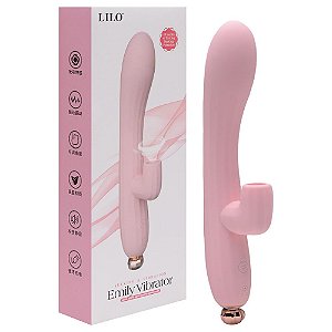 Vibrador Ponto G Com Pulsações Usb Lilo Vipmix