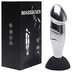 Plug Anal Metal 10 Vibrações Controle Vipmix