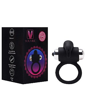 Anel Peniano Silicone Cápsula Vibratória Vipmix