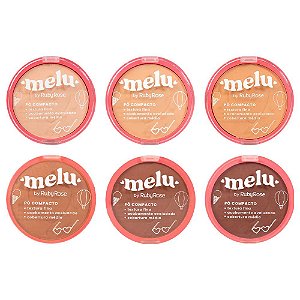 Pó Compacto 10g Melu Ruby Rose