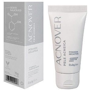 Pomada Secativa Antiacne Acnover 15g Ruby Rose