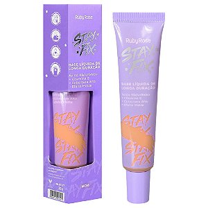 Base Líquida De Longa Duração Stay Fix 25g Ruby Rose
