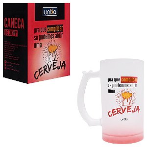 Caneca Chopp Pra Que Complicar Unika Games