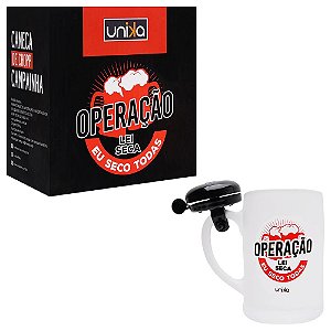 Caneca Chopp Campainha Operação Unika Games