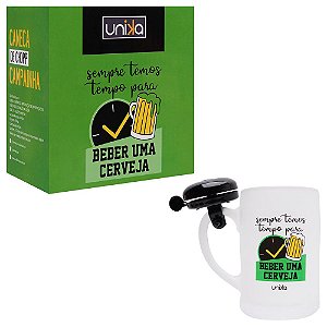 Caneca Chopp Campainha Beber Uma Cerveja Unika Games