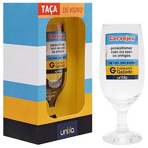 Taça De Vidro Cervejex Unika Games